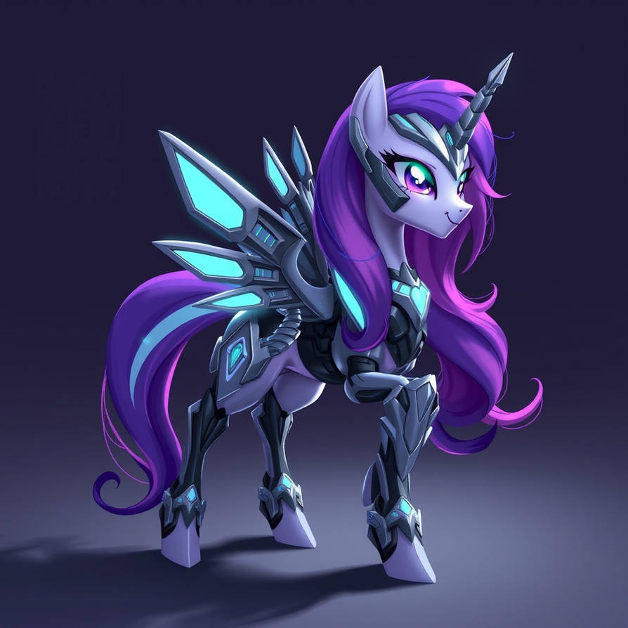 Princess Twilight Sparkle Cyborg Warrior