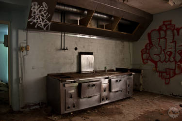 Decayed kitchen