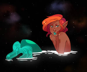 Space mermaid
