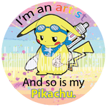 My Pikachu is an Artist. by hajimikimo