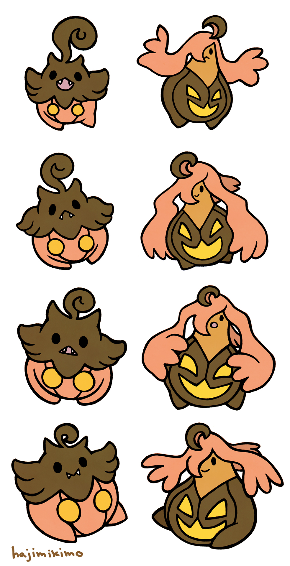 Gen 6 Stickers 61-62 with forms