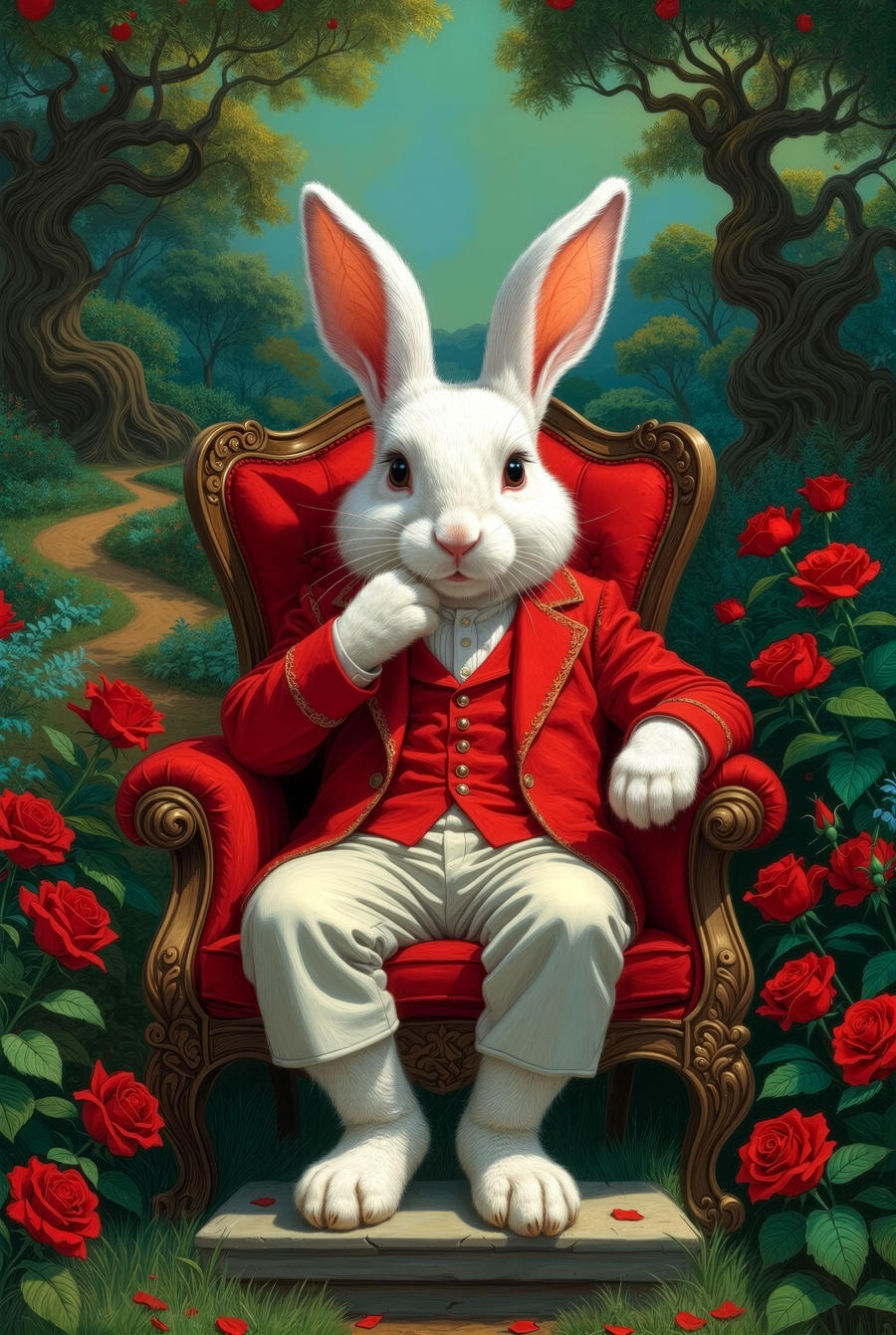 Davincci Rabbit White Rabbit by Davidaccio on DeviantArt