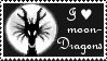 I love moondragons - Stamp - by Gewalgon