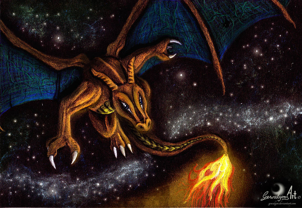 Pokemon Fanart: Charizard - Master of flying fires by Gewalgon