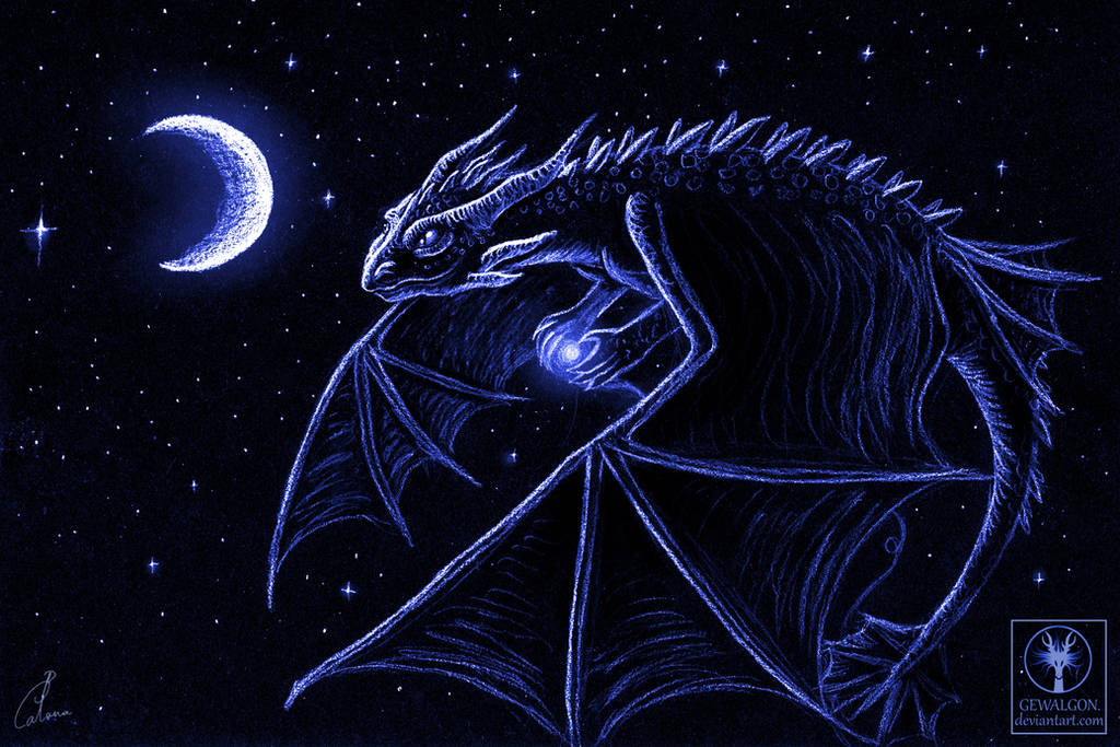 Toothless - The dancing shadow by Gewalgon