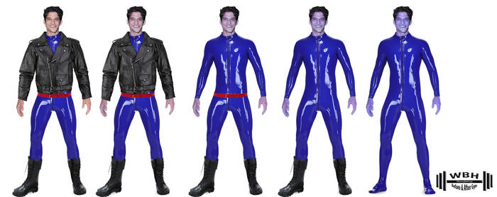 Tyler Posey Blueberry suit options