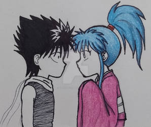 Hiei y Botan Chiquis