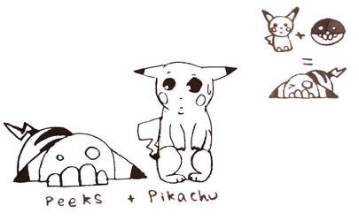 Peeks and Pikachu