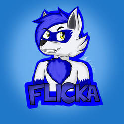 Flicka Badge