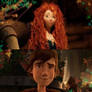 Merida and Hiccup