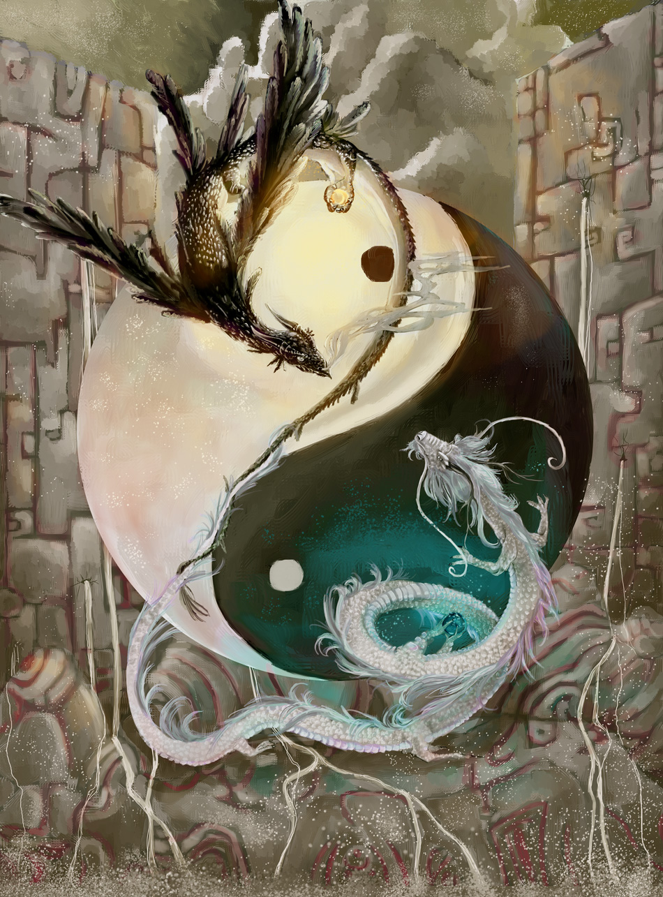 Yin Yang Dragons