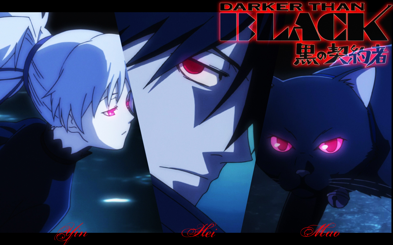 Darker Than Black  Anime, Black picture, Black wallpaper