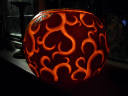 Swirly Pumpkin - Other Side