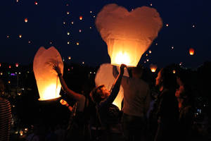 Sky lanterns