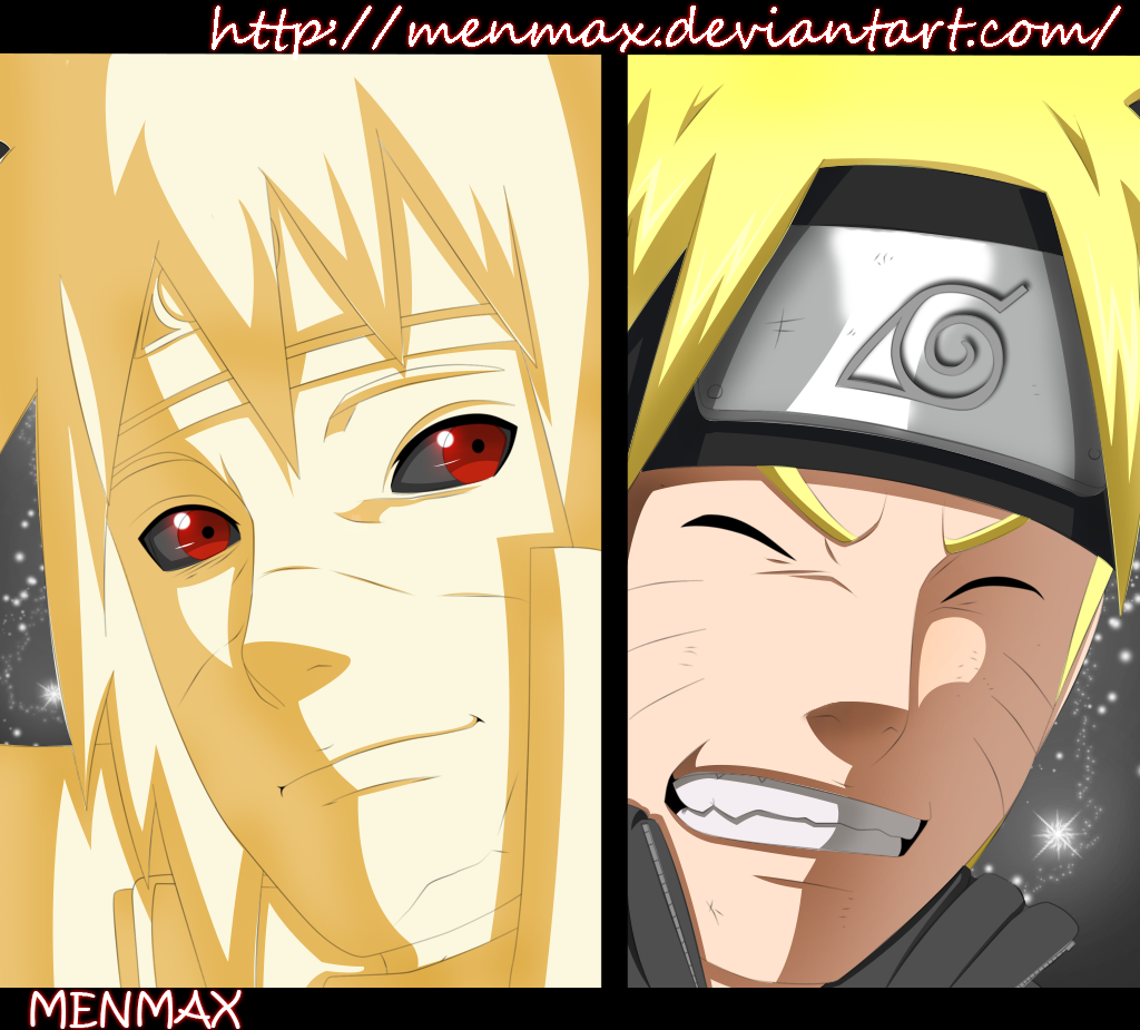 Minato Y Naruto, padre e hijo - Naruto 644 by menmax on DeviantArt