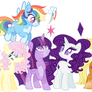 Sugarverse Mane 6