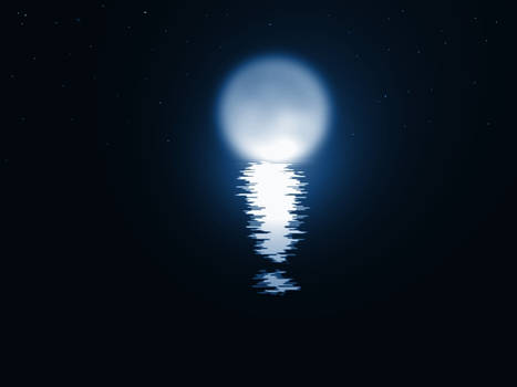 Moon Over The Water