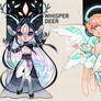 Deer and Seraphim Adoptables :CLOSED: