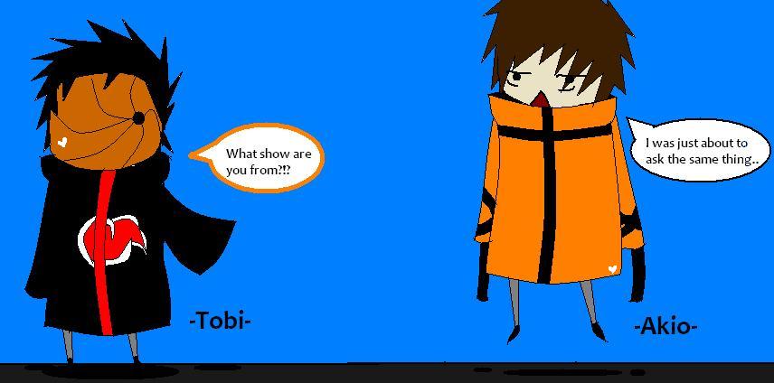 Tobi and Akio, friend or foe