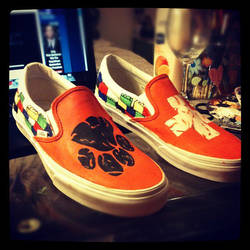 Ed Sheeran Hand Painted shoes