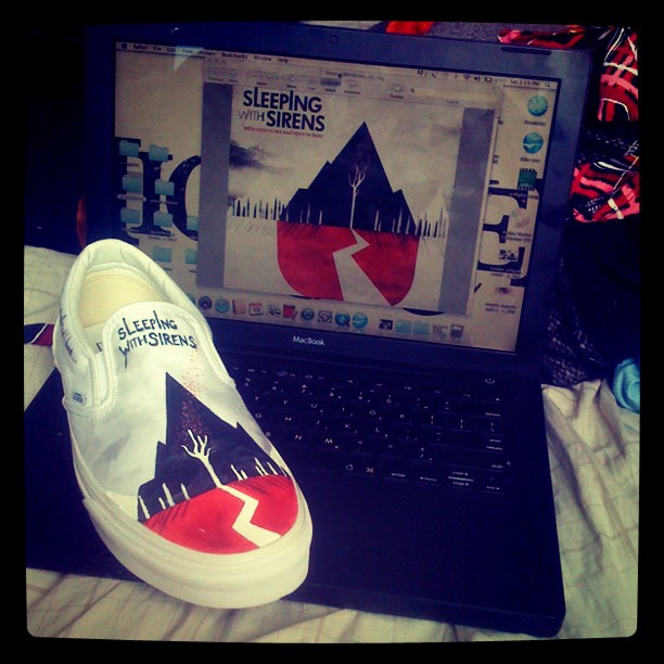 Sleeping with sirens shoes