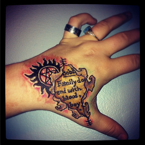 Supernatural Tattoo by MonteyRoo on DeviantArt