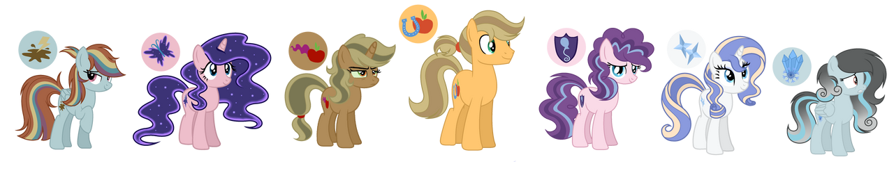 Mlp Split Custom MLP Custom #11 by Lunerymish on DeviantArt