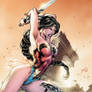 Wonder Woman art by ED Benes