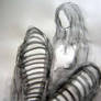 black and white striped nude 4