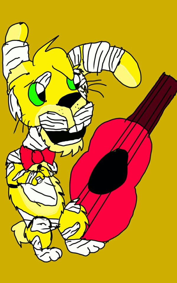 Springtrap gets fixed by Polarized-Wolf on DeviantArt