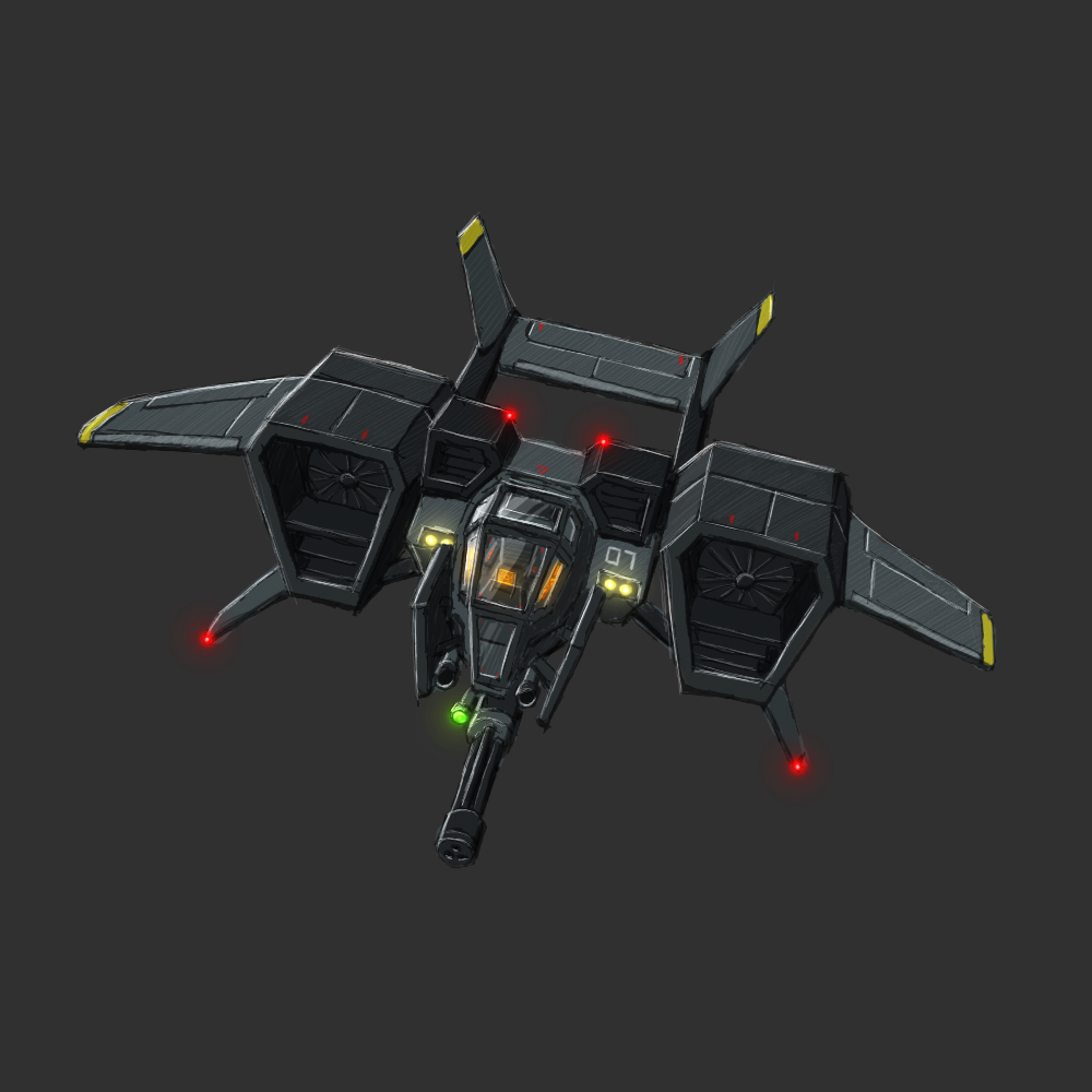 Gunship concept