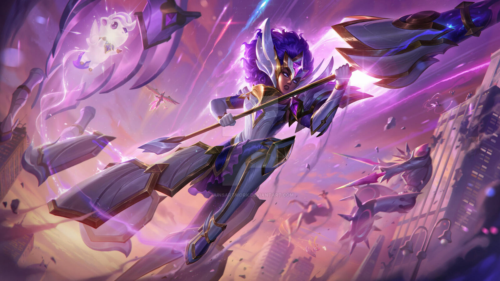 Star Guardian Rigel Star Guardian Rell - League of Legends Splash Art by JunsArtWork on ...