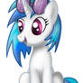 Vinyl Scratch drawing