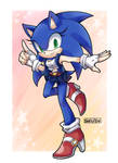 Female Sonic the Hedgehog