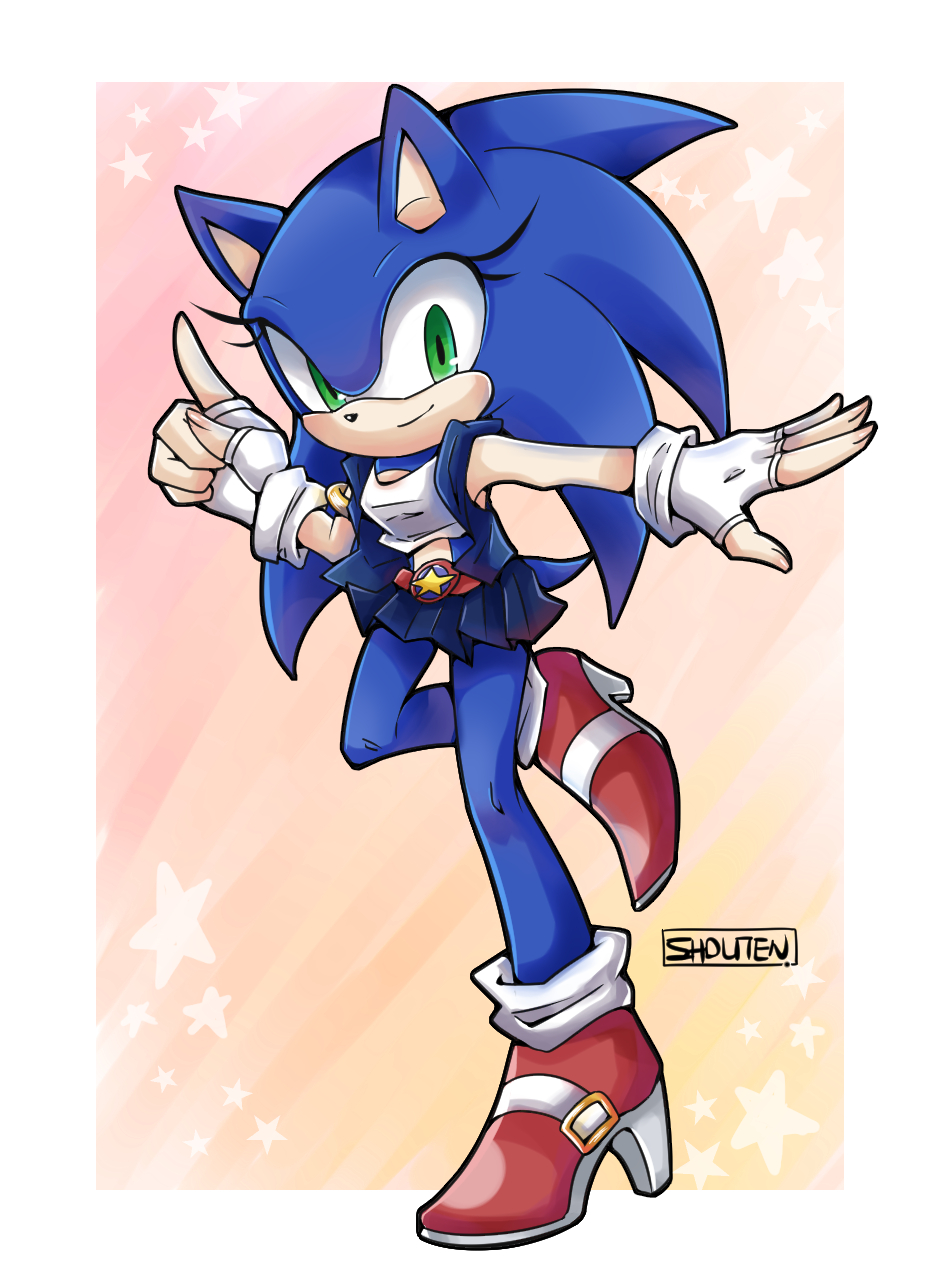 Sonic the Hedgehog девушка