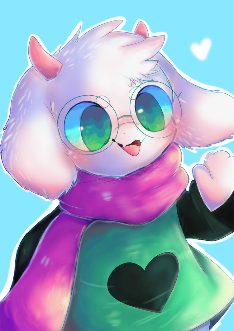 Ralsei by Linlout23 on DeviantArt