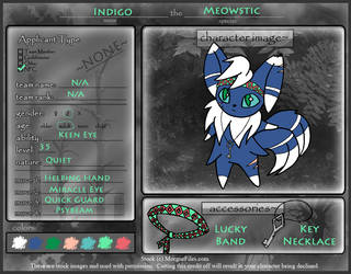 NPC - Indigo the Meowstic