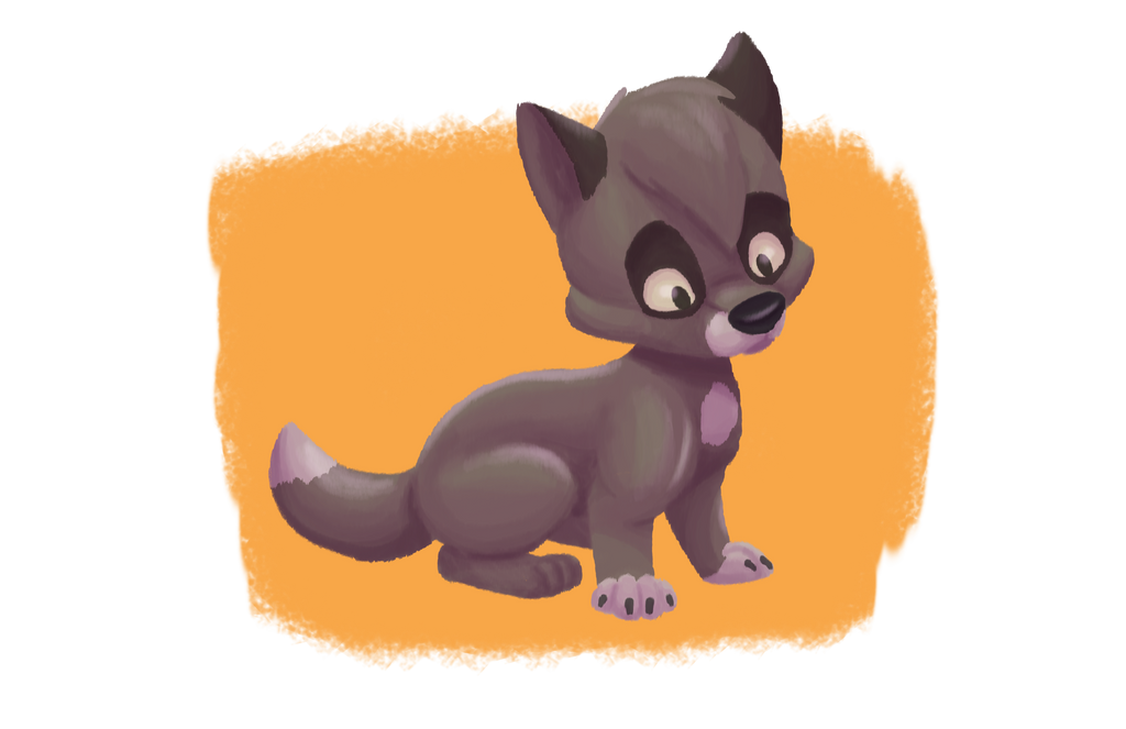Wolf Puppy by shadythebluewolf on DeviantArt