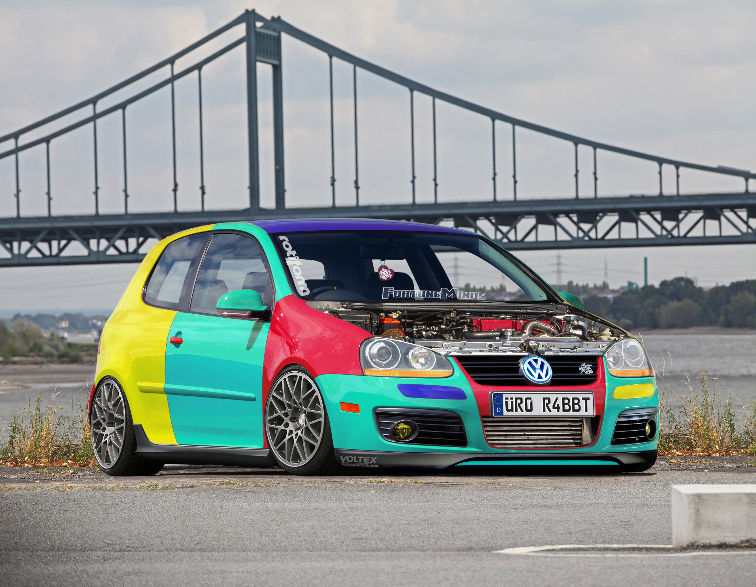 VW Golf Арлекин