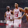 I Bleed Red And White Wallpaper
