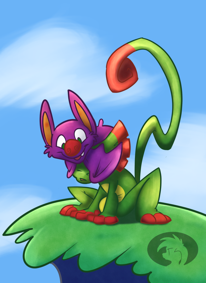 Laylee Annoying Yooka