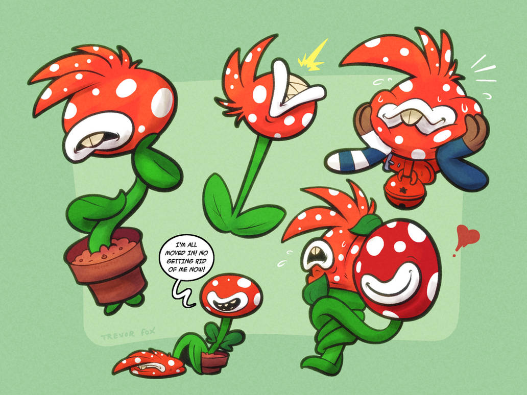 Piranha Plant Trevor By Trevor Fox On DeviantArt piranha-plant-trevor-by-trevor-fox-on-deviantart