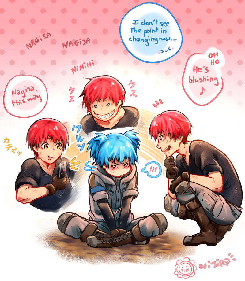 Karma And Nagisa Ep 18 3 End By Nijiro No On Deviantart