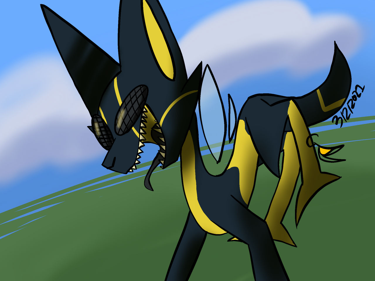 Beedog basic beedog by GhostBrimstone on DeviantArt