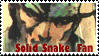 Solid Snake Fan by dragonXtail