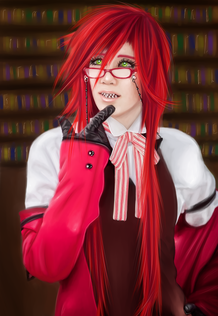 Grell: In the Library