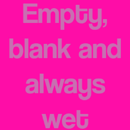 Empty ๐ Empty and blank by hypnosire on DeviantArt