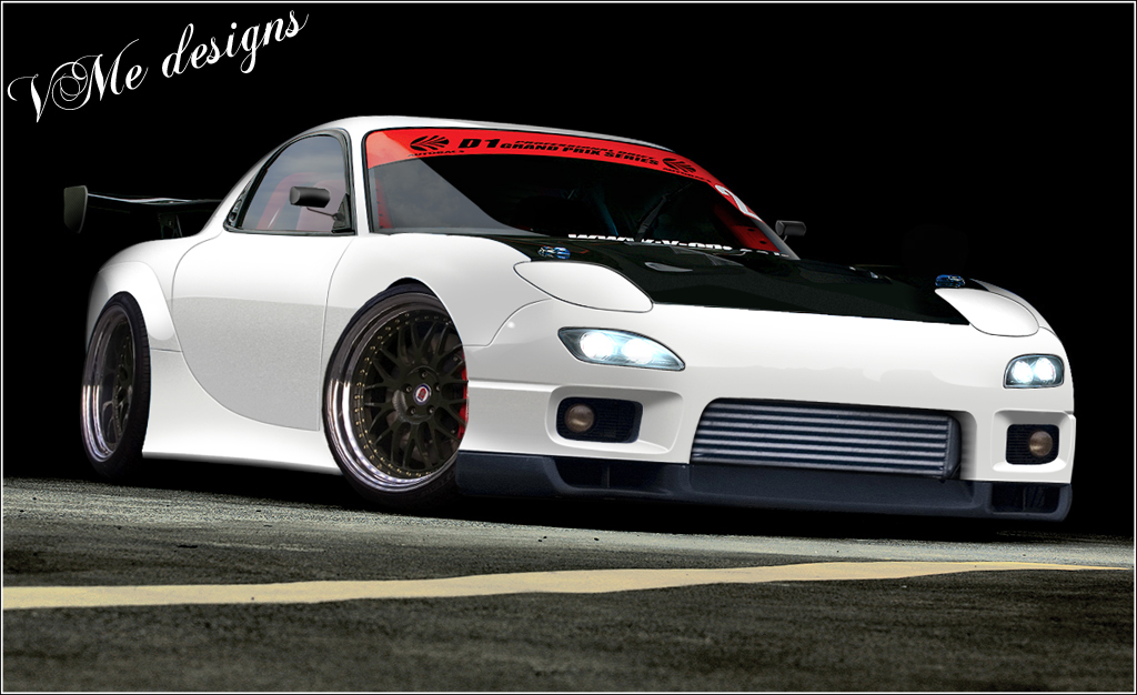 Mazda RX7 fd3s by SplashEcho on DeviantArt
