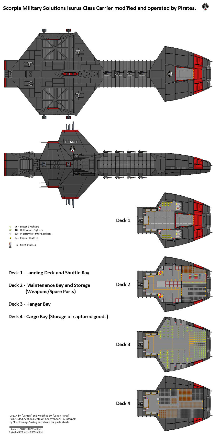 Reaper Pirate Ship by The-Electromage on DeviantArt