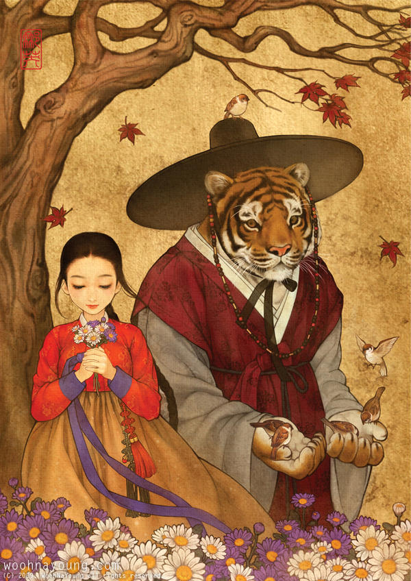 Beauty And The Beast (Hanbok) by woohnayoung